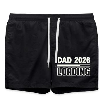 dad_2026_loading- - Badeshorts - Schwarz - Vorne - AI Model Male 185 light (185cm)