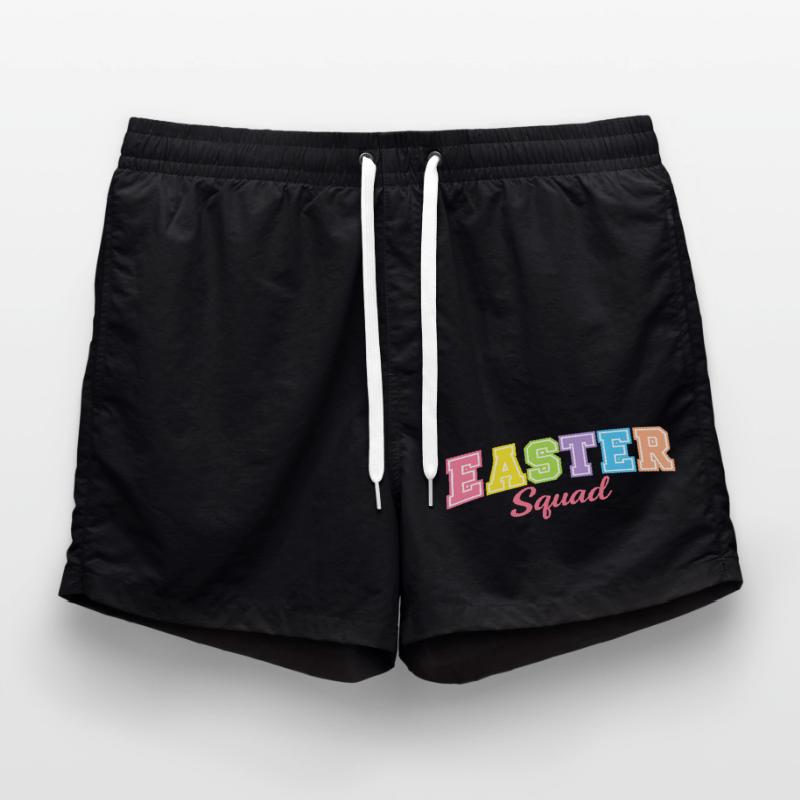 Happy Easter Bunny Easter Bunny Easter Swim Trunks