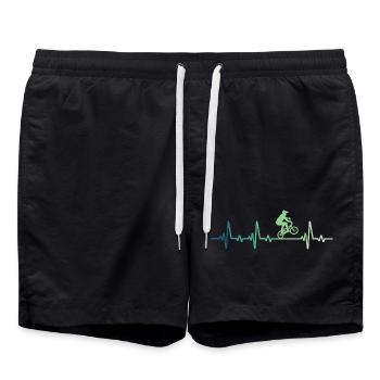 Vélo BMX Battement de cœur du cycliste Vélo BMX - Short de bain - noir - Devant - AI Model Male 185 light (185cm)