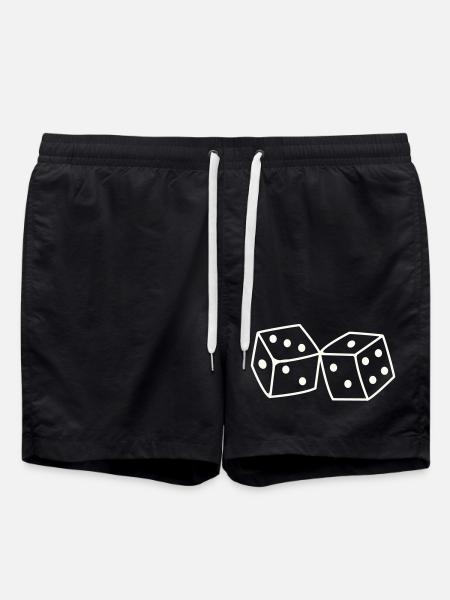 Cubes - Swim Trunks - black