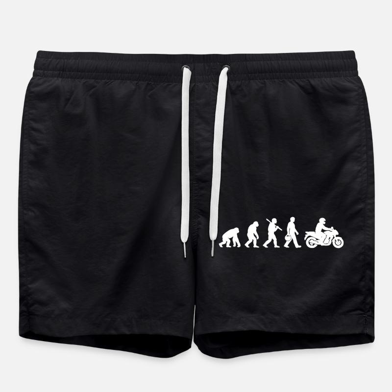 Évolution vers la moto - Short de bain - noir
