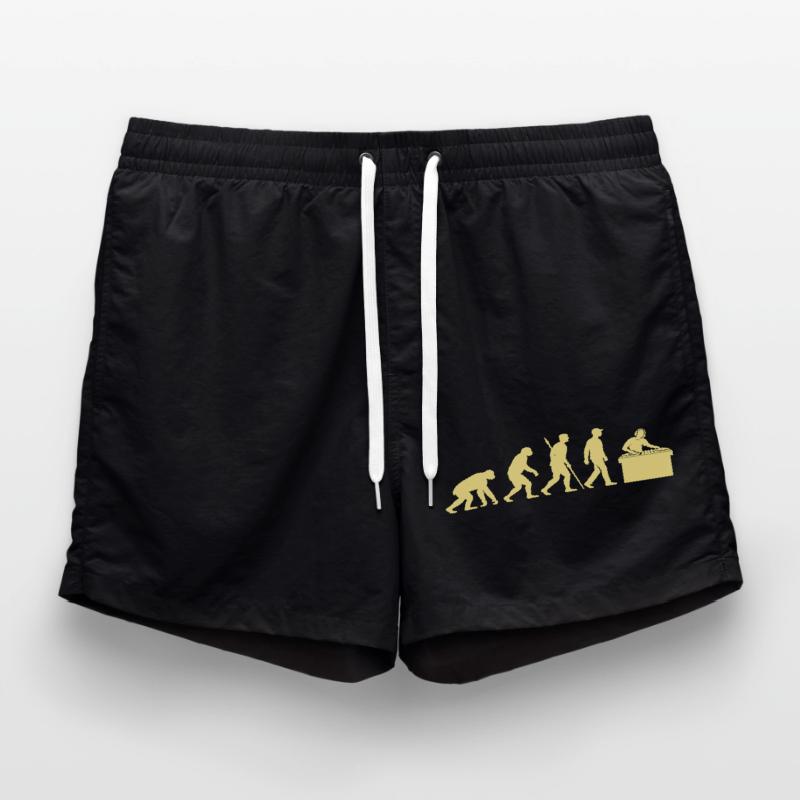 Evolution to a workplace DJ Swim Trunks