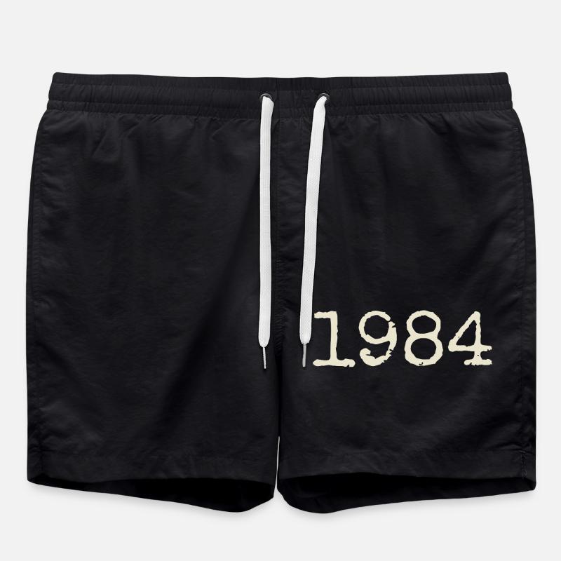 Cadeau Anniversaire 1984 - Génial depuis 1984 - Short de bain - noir