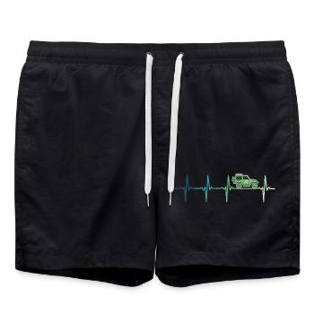 off road 4x4 offroad off-road vehicle - Short de bain - noir - Devant - AI Model Male 185 light (185cm)