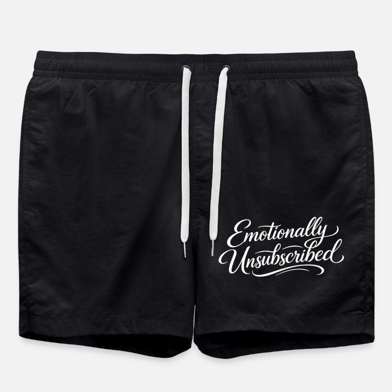 Sarcasmo Emotivamente Logout Donne Divertenti - Costume a pantaloncino - nero