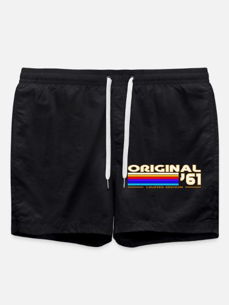 1961 - Swim Trunks - black