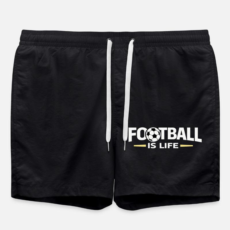 Le football, c’est la vie - Short de bain - noir
