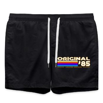 Originalausgabe von 85 ArcEnCiel - Badeshorts - Schwarz - Vorne - AI Model Male 185 light (185cm)