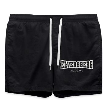 Elversberg - Swim Trunks - black - Front - AI Model Male 185 light (185cm)