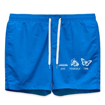 Jardin inspirant des papillons monarques - Short de bain - cobalt blue - Devant