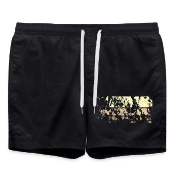 Résumé de contexte - Short de bain - noir - Devant - AI Model Male 185 light (185cm)