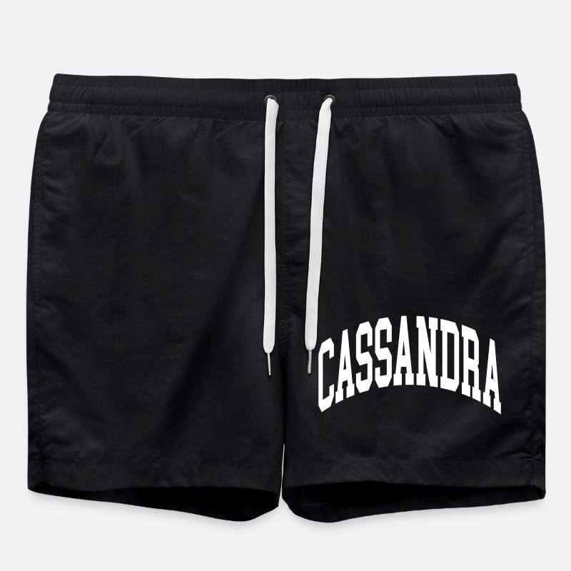 Cassandra - Swim Trunks - black