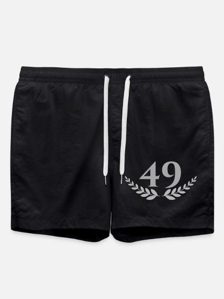 49 - Short de bain - noir
