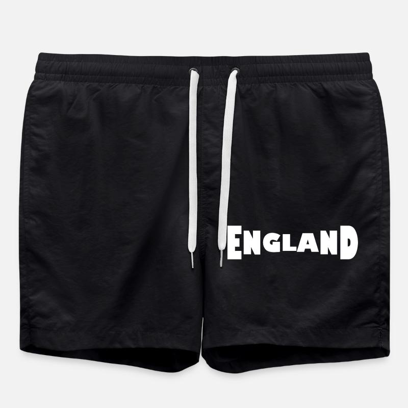 England - Badeshorts - Schwarz