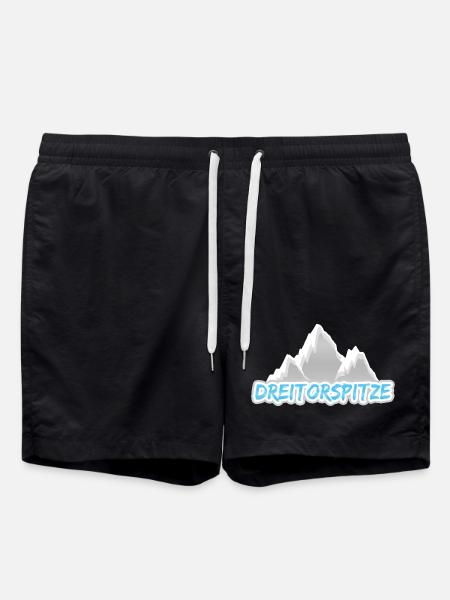 Geschenk für Dreitorspitze - Badeshorts - Schwarz