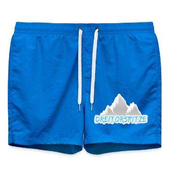 Geschenk für Dreitorspitze - Badeshorts - Cobalt blue - Vorne
