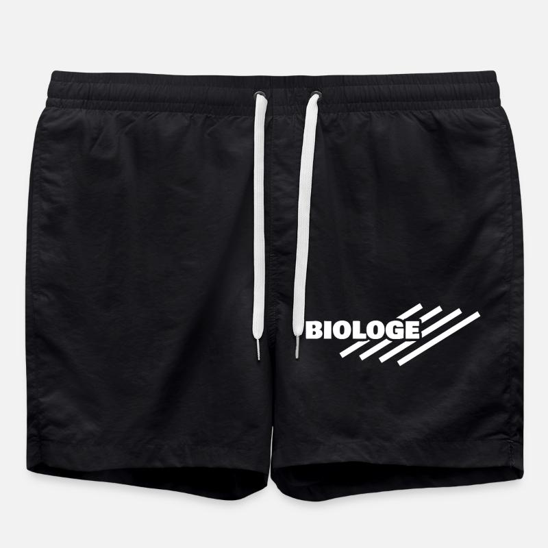 Profession Biologist - Swim Trunks - black