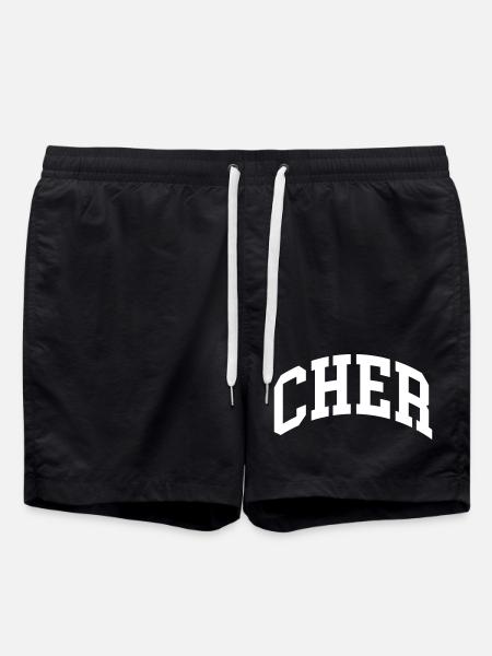 Cher - Badeshorts - Schwarz