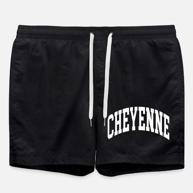 Cheyenne - Badeshorts - Schwarz