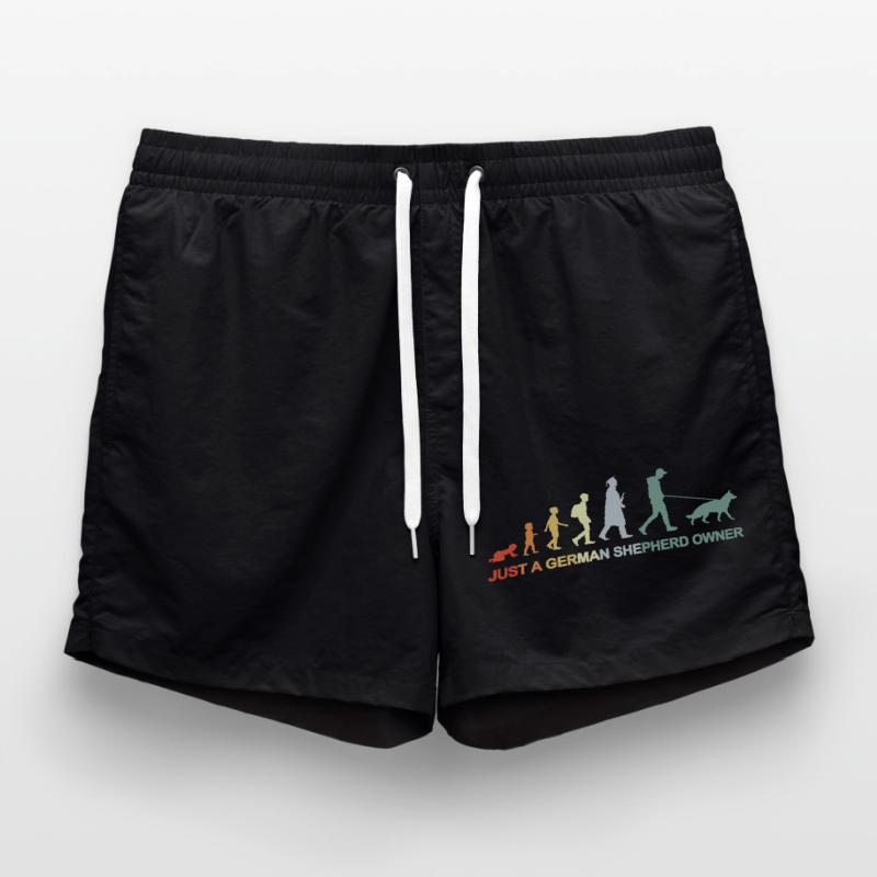 Evolution German Shepherd Owner Swim Trunks
