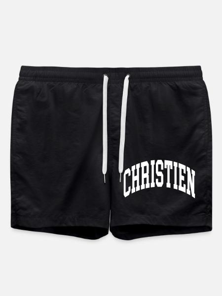 Christien - Badeshorts - Schwarz