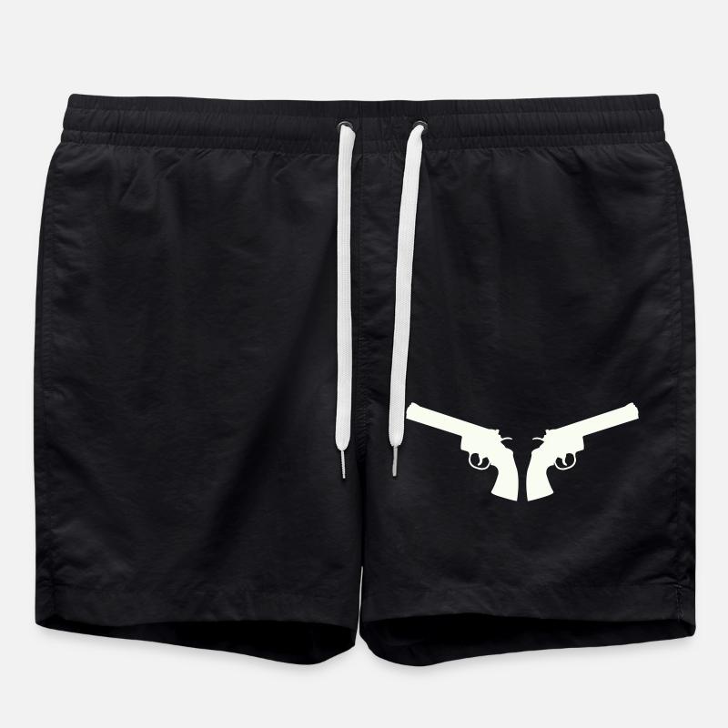 Arme - Short de bain - noir