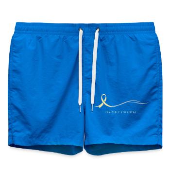 Sensibilisation à l’endométriose Guerrier de l’endo - Short de bain - cobalt blue - Devant