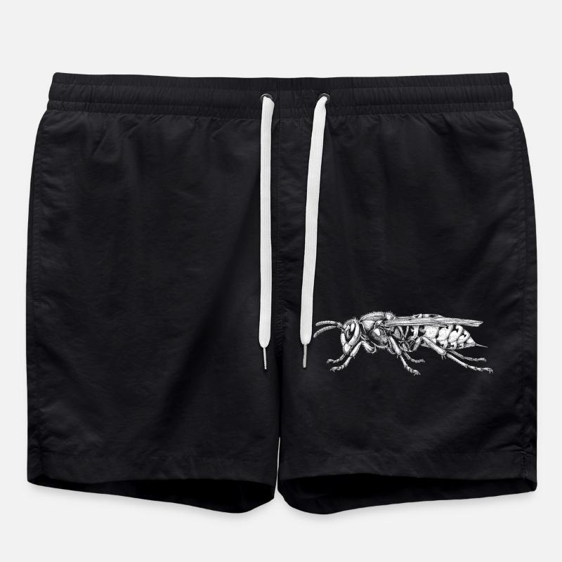 wasp - Swim Trunks - black