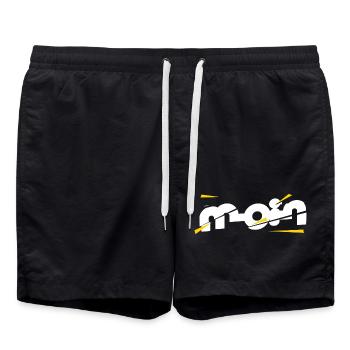 Hello - Swim Trunks - black - Front - AI Model Male 185 light (185cm)