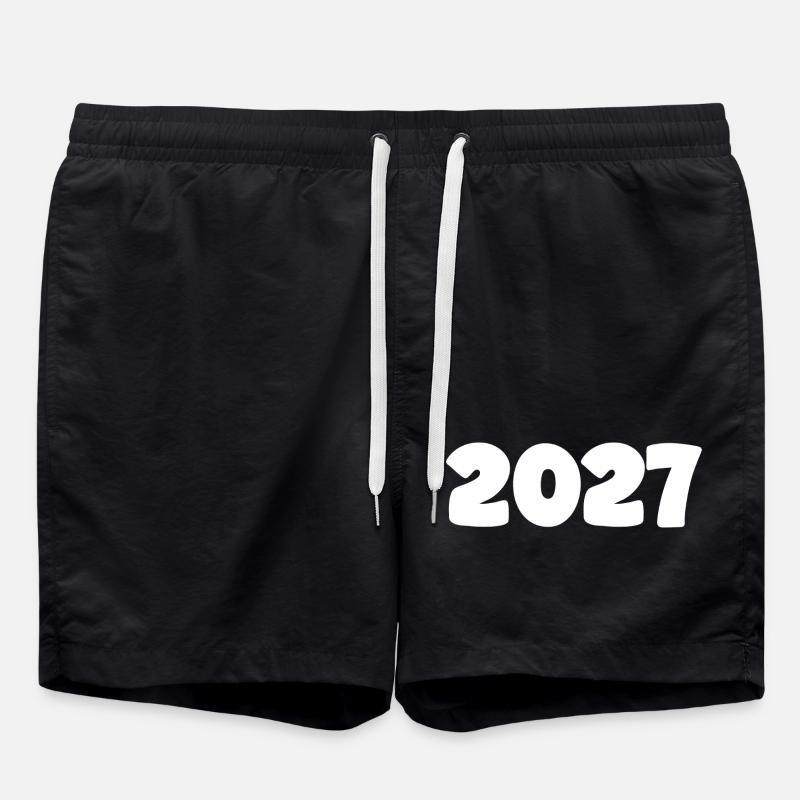Blanc 2027 - Short de bain - noir