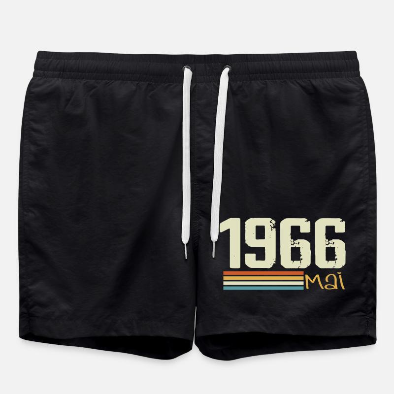 Mai 1966 - Short de bain - noir