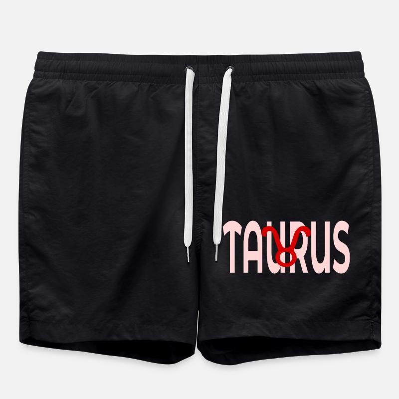 Anniversaire Taureau avril mai - Short de bain - noir