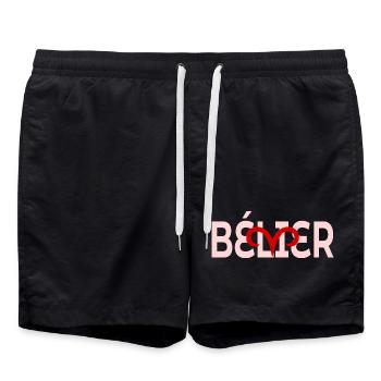 Bélier - Short de bain - noir - Devant - AI Model Male 185 light (185cm)