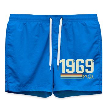 Mai 1969 - Short de bain - cobalt blue - Devant