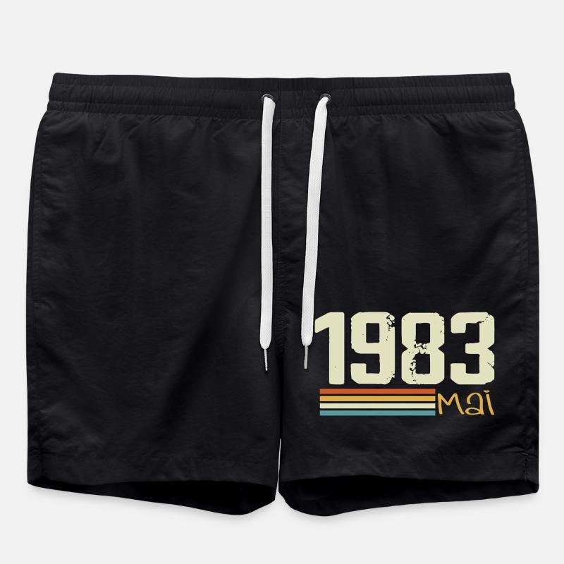 May 1983 - Swim Trunks - black
