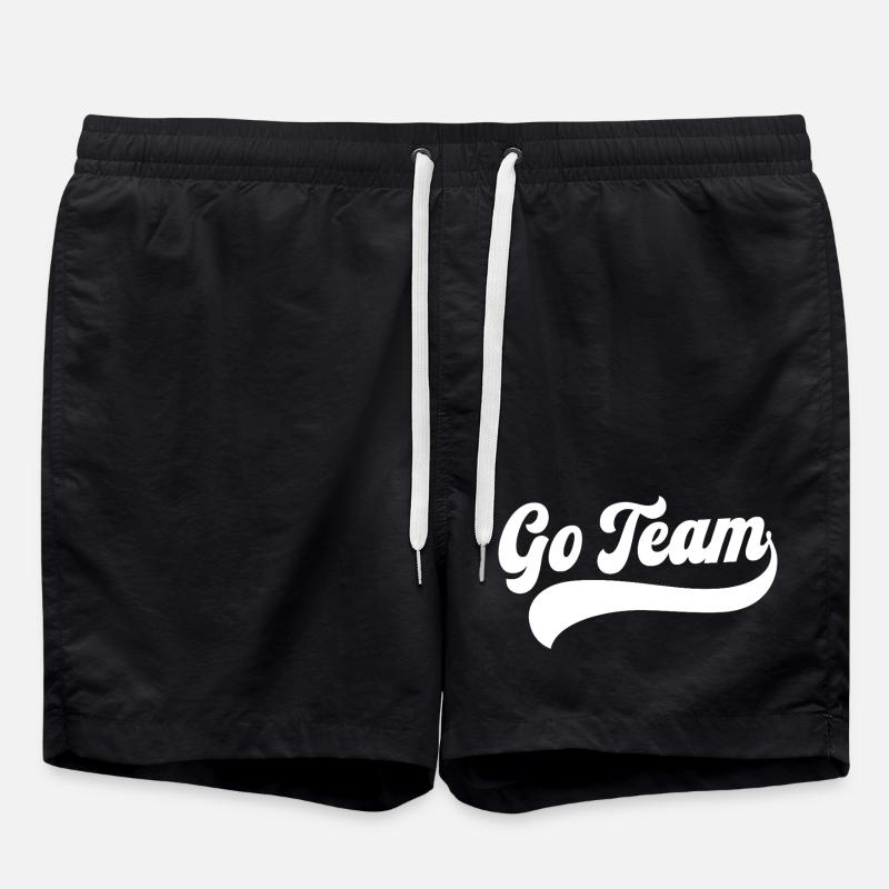 Go Team - Swim Trunks - black