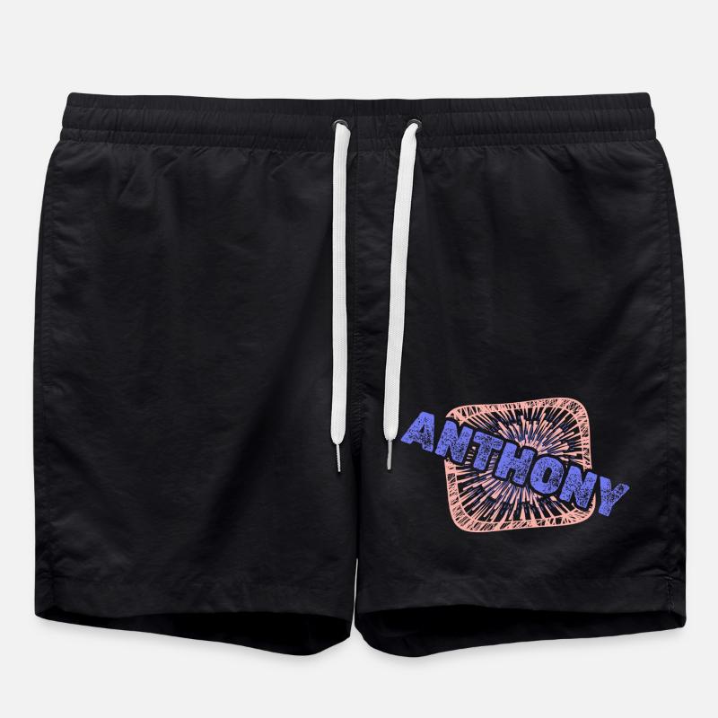 Anthony - Swim Trunks - black