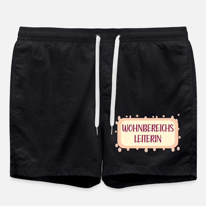 WOHNBEREICHSLEITERIN - Badeshorts - Schwarz