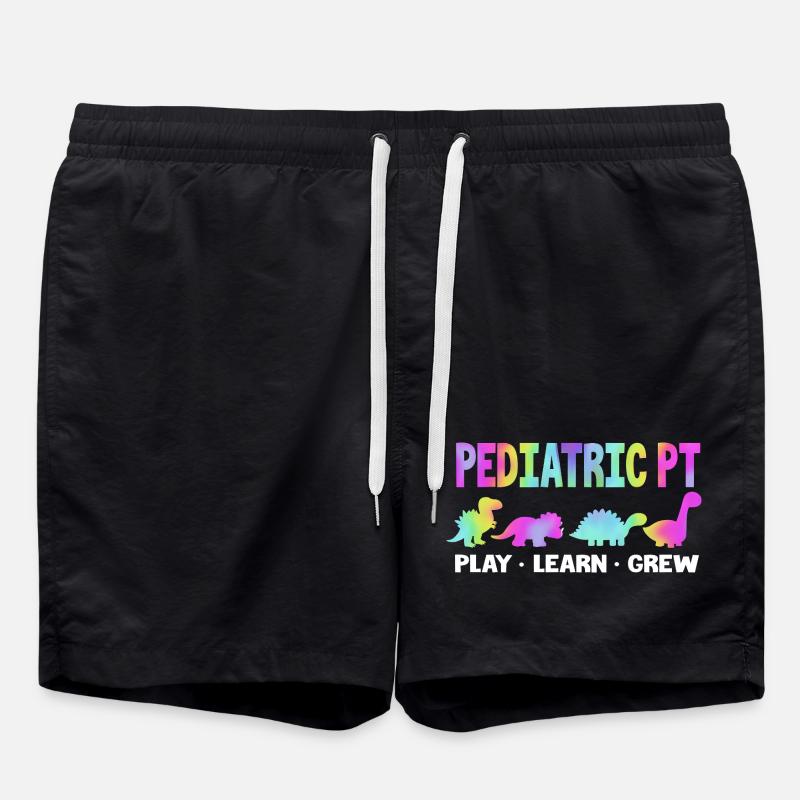 Physio Physiotherapy Physiotherapist - Swim Trunks - black