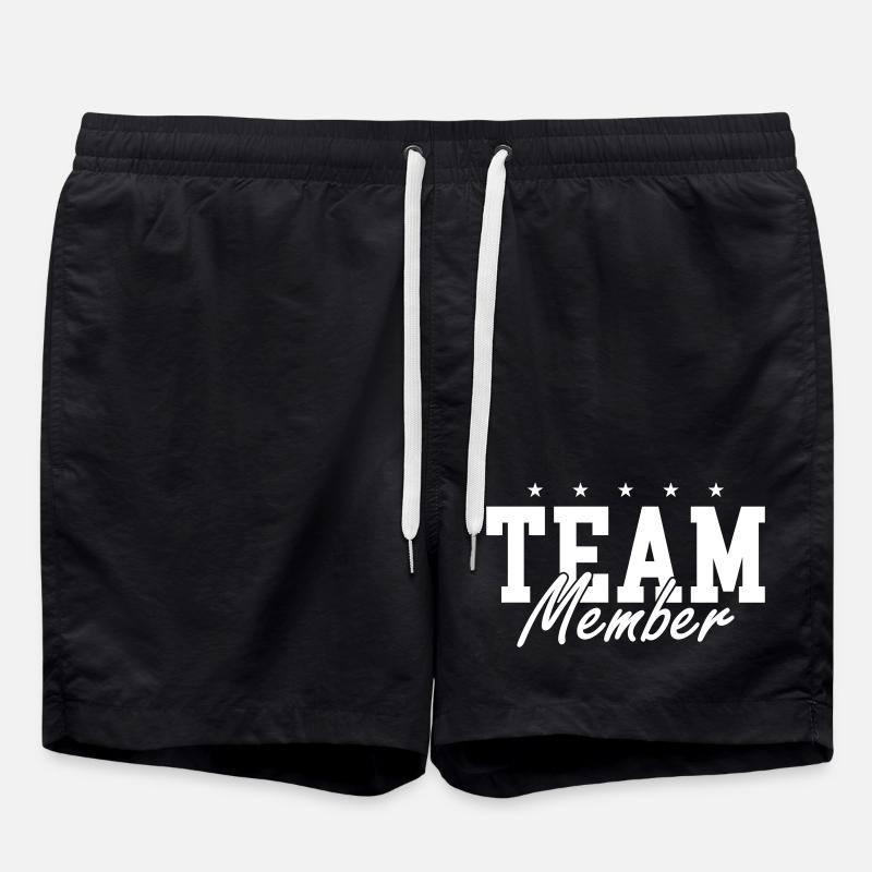Team Mitglied - Badeshorts - Schwarz