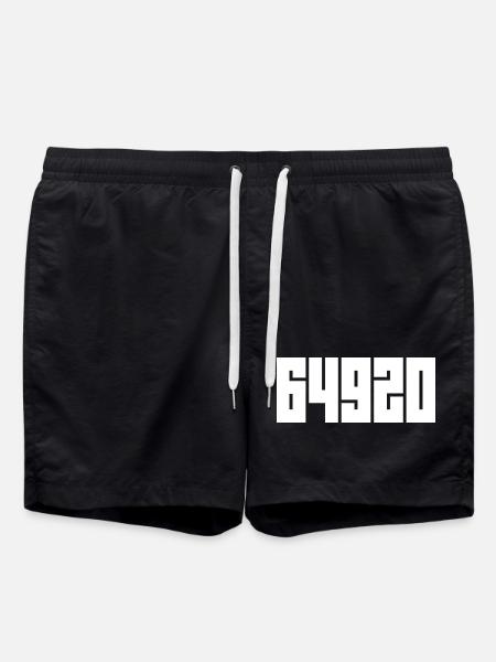 64920 Piła. Postal Code of Piła - Swim Trunks - black