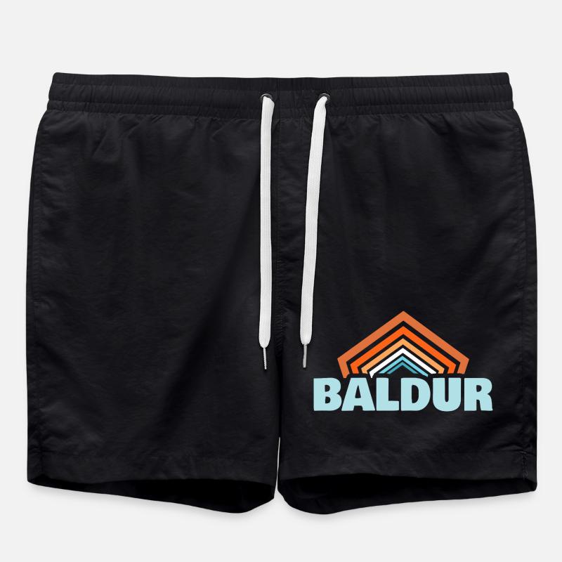 Baldur - Short de bain - noir