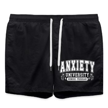 Logo Honors de l’Université Fear Gift - Short de bain - noir - Devant - AI Model Male 185 light (185cm)
