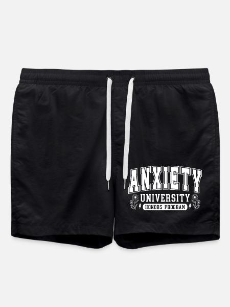 Fear University Honors Logo Gift - Swim Trunks - black