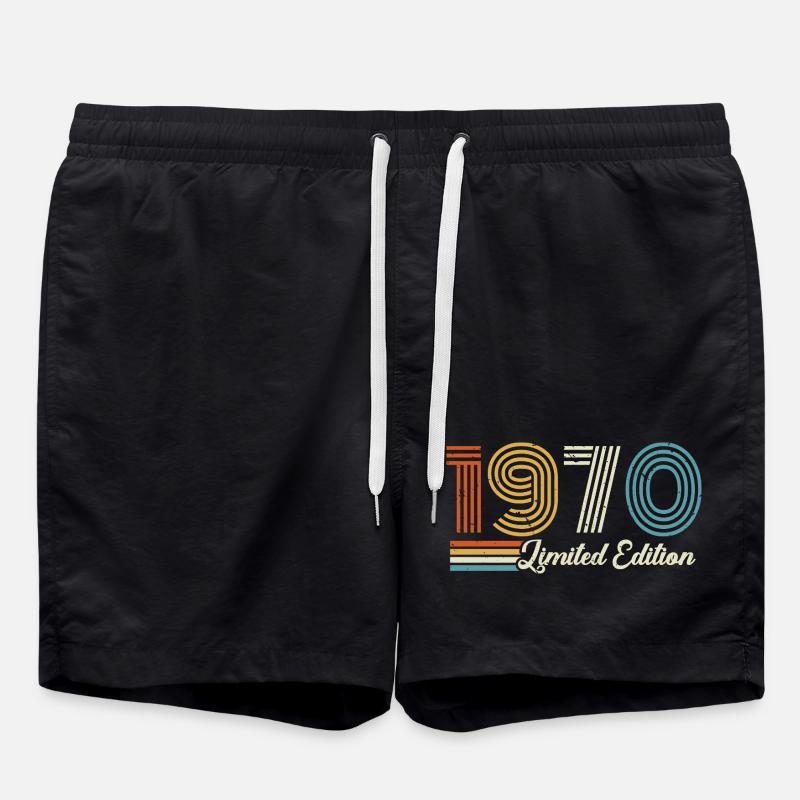 56e anniversaire 1970 Né en 1970 - Short de bain - noir
