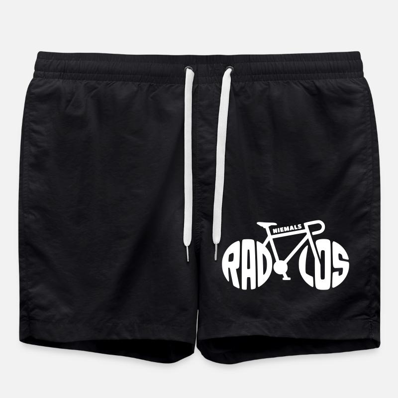 Bicycle - Never Wheelless - Swim Trunks - black
