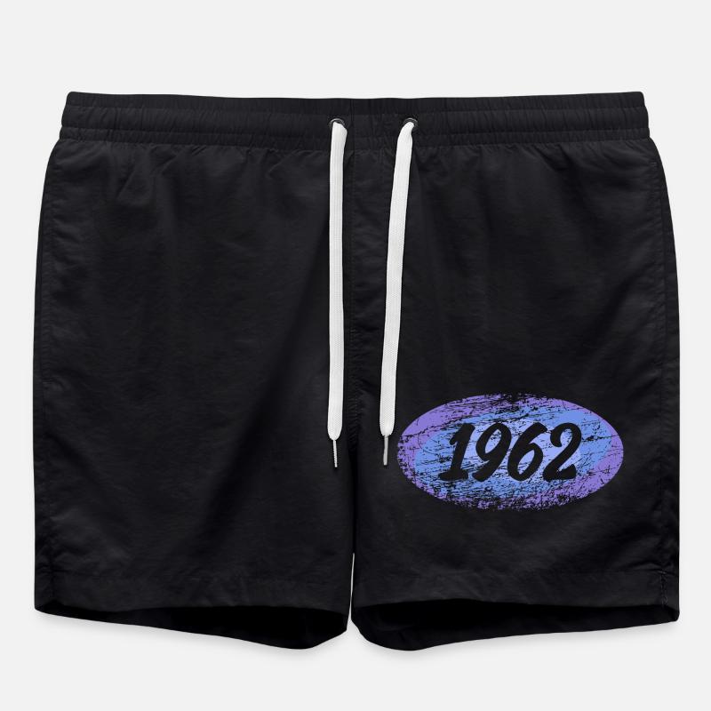Rekrut 1962 - Badeshorts - Schwarz