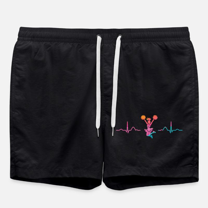 Cheerleader Cheer Mom Cheerleading - Badeshorts - Schwarz