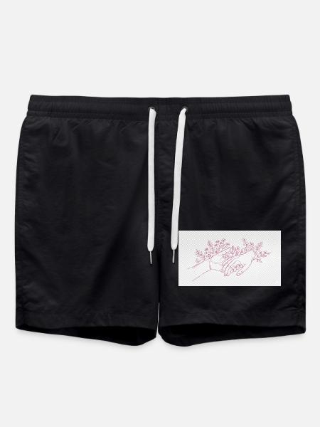 Hand of the Protector - Swim Trunks - black