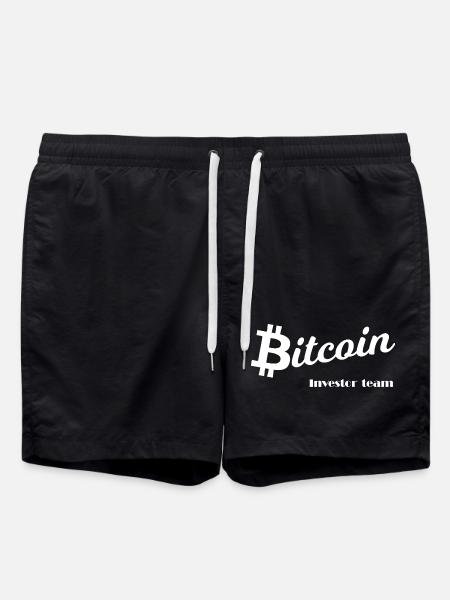 Crypto Investor Team Chart - Swim Trunks - black